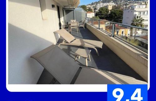 Pointe Croisette Apartment | Top Floor Secret Garden, Cannes