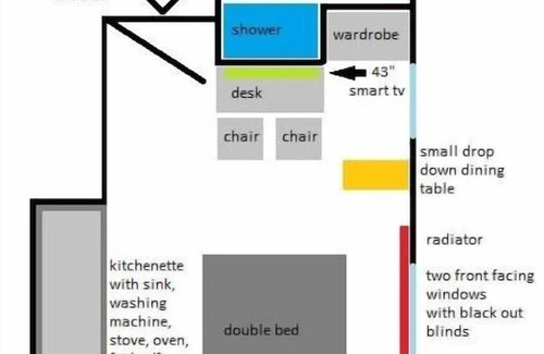 Southwark Apartment | Top Floor Studio in Camberwell