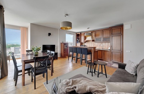 Przymorze Apartment | Top Floor z Widokiem na Morze by Downtown Apartments