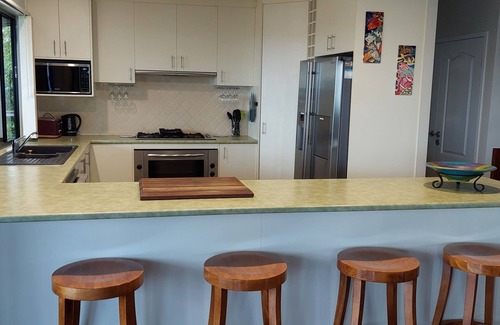 Brisbane Waterfront House | TOP OF THE BAY TANGALOOMA with 180 degree VIEW OF MORETON BAY