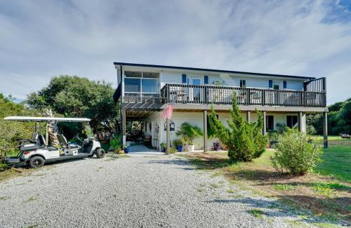 Topsail Beach Villa | Topsail Beach Villa Outdoor Oasis with Hot Tub