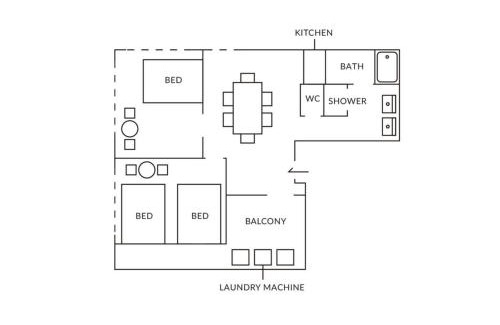 Kita Apartment | Tora Hotel Rikugien - Vacation STAY 52744v