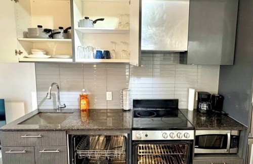 Garden District Apartment | Toronto skyline suites