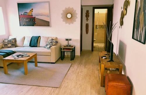 Torremolinos Ski Chalet | Town House with Patio in Quiet Residential Area 10 Min from Beach