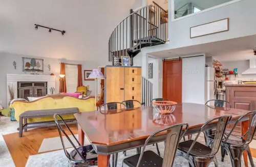 The Woods Ski Chalet | Trailblazer Boho Chalet @ The Woods Berkeley Virginia