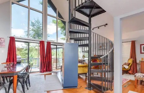 The Woods Ski Chalet | Trailblazer Boho Chalet @ The Woods Berkeley Virginia