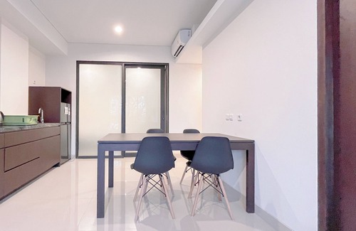By Pass Ngurah Rai Apartment | Tranquil 2BR (No Kitchen) Apartment at Skales Residence Nusa Dua Bali