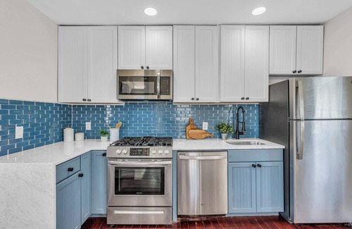 Highlands House | Tranquil Blue Coastal Charmer 2 or 4 bedroom Duplex in Highlands, NJ, WATERFRONT