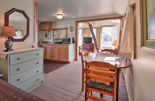 Montello Apartment | Tranquil Cabin w/ Fire Pit - Fisherman's Paradise!