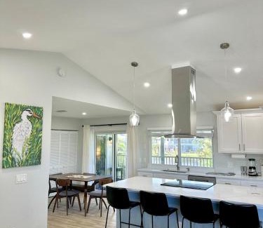 Alden Pines Apartment | Tranquil Lakeview Home w Porch Bokeelia Retreat