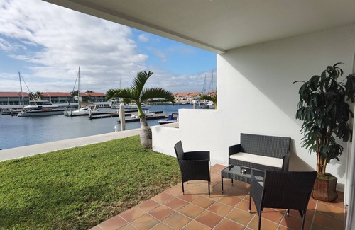 South Bimini Apartment | Tranquil Marina View Retreat: Unit 16F at Bimini Cove Resort and Marina
