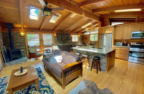 Lake Luzerne-Hadley House | Tranquil, Serene, and Picturesque home with 100 foot private beach