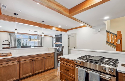 Moscow Villa | Trapp Alpine Chalet at von Trapp Family Lodge: 4 br, a/c, firepit, deck & views, resort amenities!