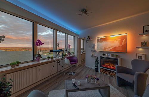 Schleswig Apartment | Traumblick! Mitten im Wasser u. doch ganz oben:)