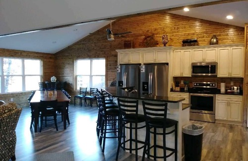 La Follette House | Treasure Cove, Waterfront, 9 Bed/9 Bath, Double Decker Dock, arcade games