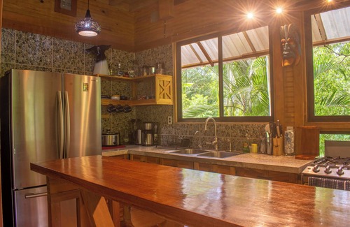 Pavones House | Treehouse in the Canopy close to beach - large garden with trails - Pavones wave
