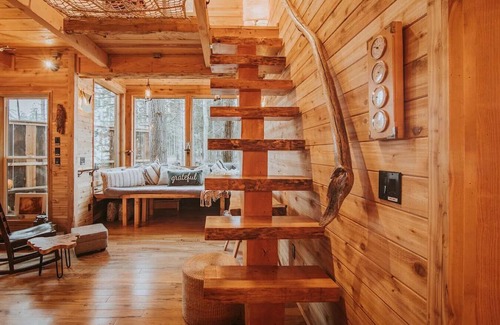 Port Angeles House | Treehouse on the Water -Eagles Nest-20 ft high