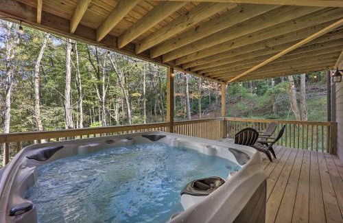 Boone House | Treetop Cabin with Hot Tub, Near Appalachian Ski