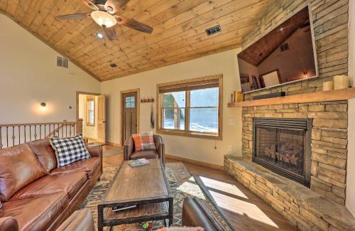 Boone House | Treetop Cabin with Hot Tub, Near Appalachian Ski