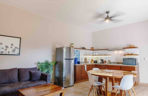 Colonos Cuzamil Apartment | Treetop Cozumel + Adults Only Serviced Apt + Starlink Wifi + Free Bikes + Pool