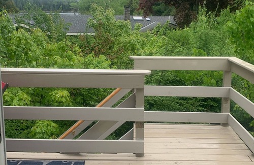 Tremont Apartment | Treetop retreat with access to kayaks and rowboat near Acadia National Park