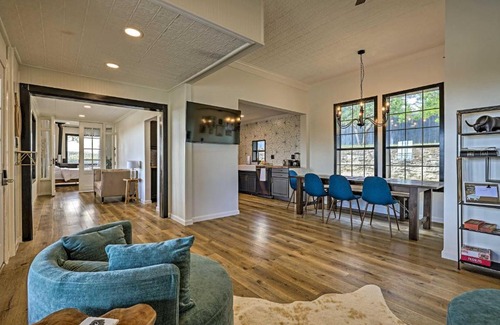 Fredericksburg House | Trendy Fredericksburg Pad with Pool and Valley Views!