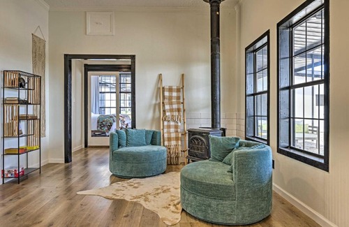 Fredericksburg House | Trendy Fredericksburg Pad with Pool and Valley Views!