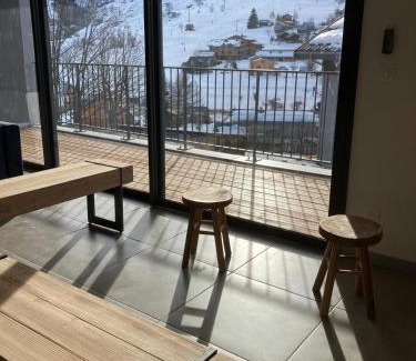 Albiez-le-Vieux Apartment | Triplex in Albiez-Montrond - 4 Bedrooms