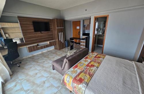Ponta Negra Apartment | Tropical Executive Luxuoso Vista pro Rio