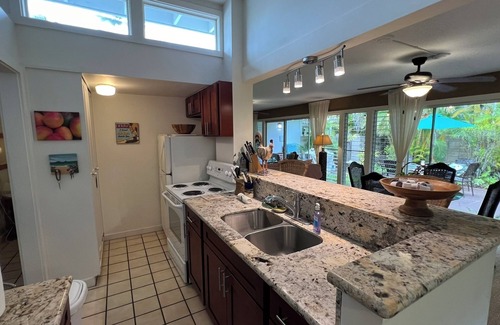 Kalama Tract House | Tropical Garden Paradise, Check our SUPER AFFORDABLE RATE, Now Air Conditioned