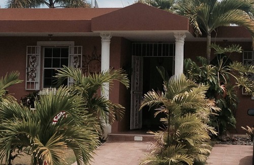 Dorado del Mar House | Tropical Home with Pool, A/C and 3 blocks to beach, Gated Security