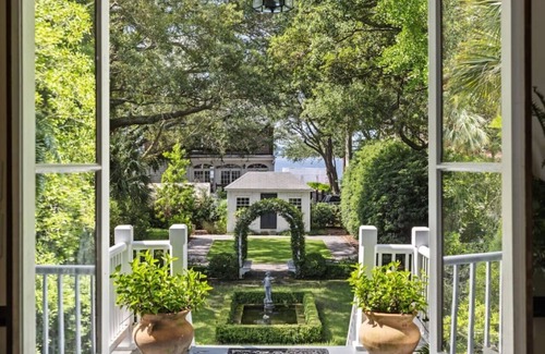 South of Broad House | True Southern Historic Charm by the Battery with Enchanting Charleston Gardens