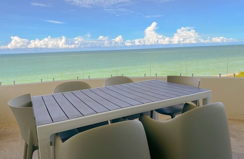 Yucatan Peninsula Apartment | Tu Oasis Moderno con Vista al mar en Telchac!