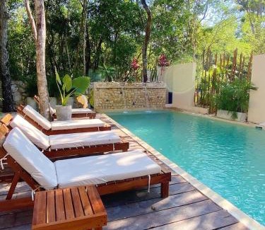 Chemuyil Apartment | Tulum jungle penthouse