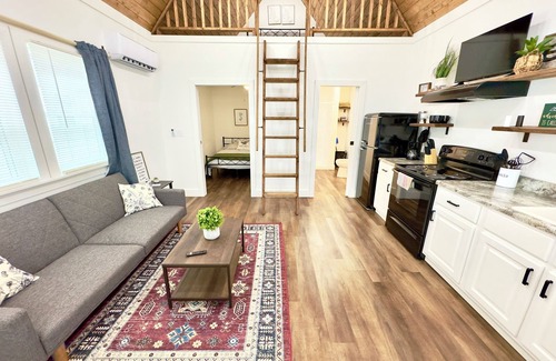 Albertville Cabin | Turkey Luxury Tiny Cabin on Lake with Bouncy House