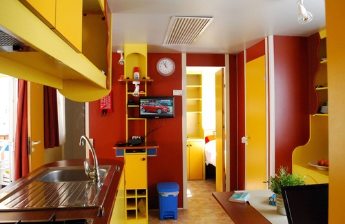 Viareggio Ski Chalet | Tuscany | Camping by the Sea | Mobile home | Chalet | Italy