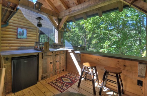 Copperhill Cabin | Twin Creeks | Hot Tub| Creek Access |Pool Table |