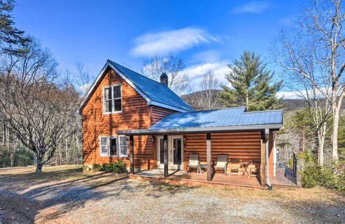 Ellijay Cottage | Twin Pines Hill House - Fire Pit & Mountain View