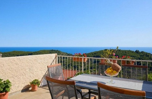 Babino Polje Apartment | Two bedroom apartment with terrace and sea view Babino Polje, Mljet (A-22322-a)