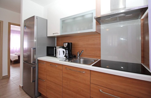 Baska Apartment | Two bedroom apartment with terrace Baška, Krk (A-18845-c)