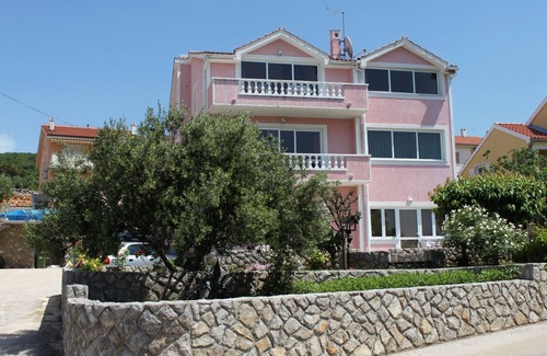 Punat Apartment | Two bedroom apartment with terrace and sea view Punat, Krk (A-5343-a)
