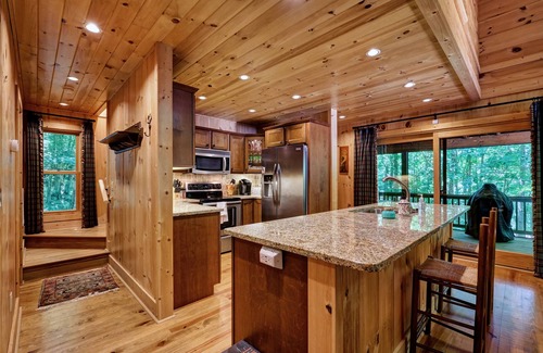 Glenville House | Two Bedroom Cottage Tucked In The Woods of Cashiers, NC - Forest Cottage
