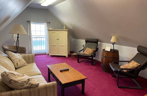 Montgomery Center Apartment | Two Bedroom Suite with living room