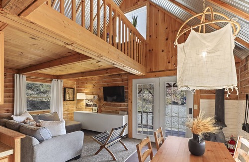 Lincoln Cabin | Two Cabins! Calmer section of Ozarks. Privacy, Dock, Views, 1 Acre, Fire pit!