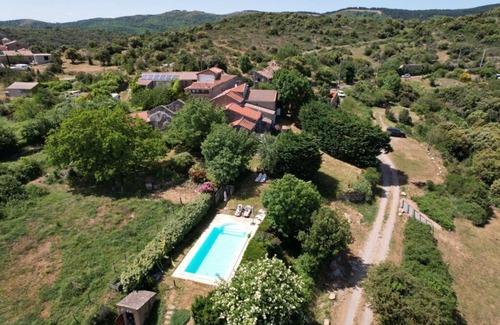 Pardailhan House | Two character houses in a hamlet with swimming pool and large garden
