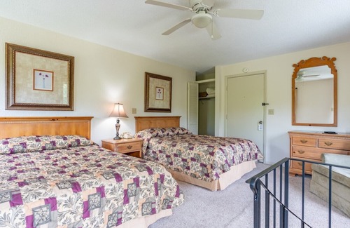 Beech Mountain Hotel | Two Level Condo Spiral Staircase, Fall in Love with Beech!