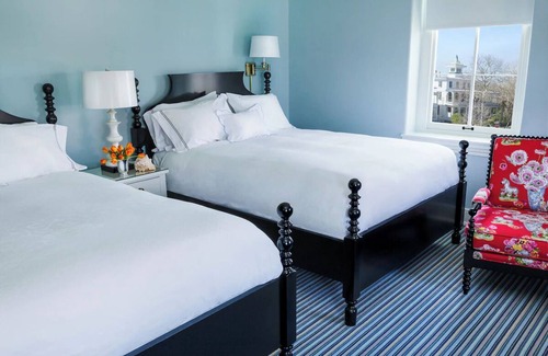 Cape May Hotel | Two Queen Beds Ocean Side | Congress Hall