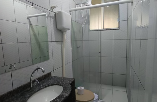 Barra Velha Apartment | TWO-ROOM APARTMENT NEAR THE BEACH (70 meters, 1 min walk)