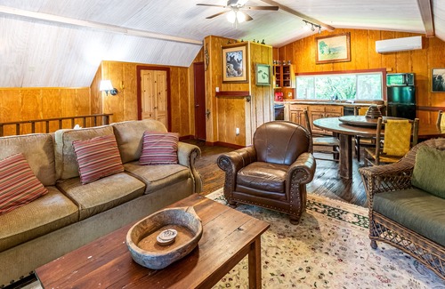 Scaly Mountain House | Two-story barn home with free WiFi, full kitchen, & gas grill - dog-friendly