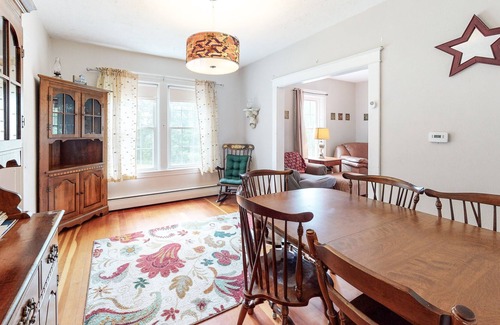 Greenville Junction House | Two-Story Family/Dog-Friendly Home w/Free WiFi, Firepit, Private W/D, Gas Grill